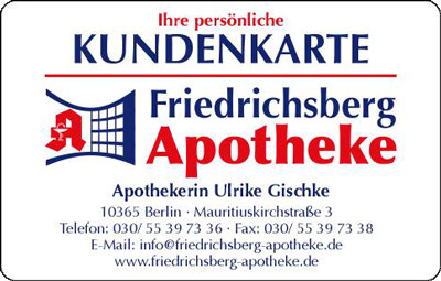 Unsere Kundenkarte Unsere Kundenkarte